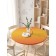The tablecloth “Orange transfusion”, round, oxford, elastic band, size 140x140 cm, diameter 105-120 cm