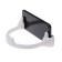 Luazon phone stand, in the form of hands, adjustable width, white