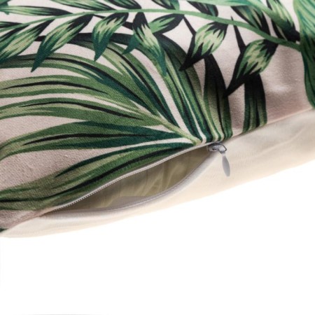 Pillowcase decorative Ethel "Tropics" 40x40 cm, velor, 100% p/e-4