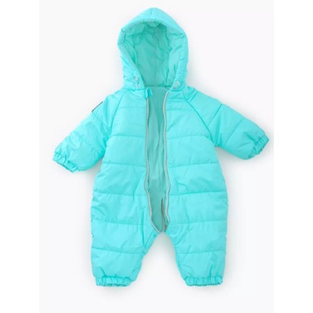 Combiason children's demi -season tops "Hummingbird", height 62 cm, mint color-1