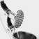 Magistro volt garlic press, stainless steel, silver color