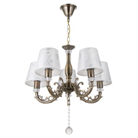 Virginia chandelier 5x40W E14 bronze 58x58x76 cm Bayerlux