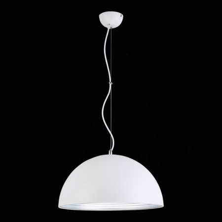 Suspension lamp ST LUCE. SL279.503.01. TAPPO. 1x60 W, E27, 40x40x20 cm, white color-1