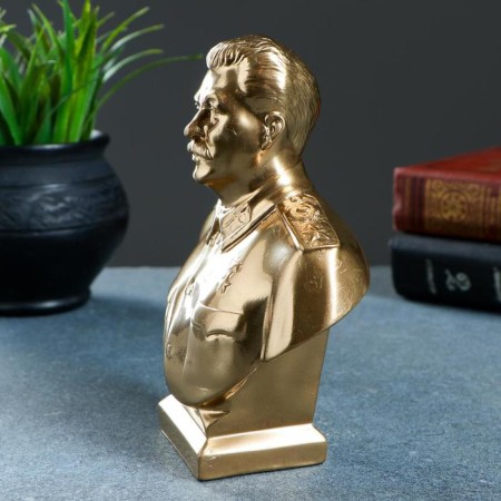 Bust Stalin, large, 6x15x5cm-2