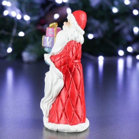 New Year's figure "Santa Claus" Red, 7x6x14cm-1