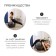 Fitball ONLYTOP, D = 85 cm, 1400 g, anti -wings, black color