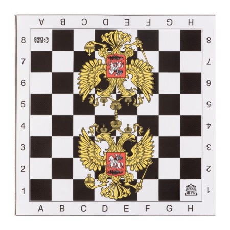 Field for chess 30 x 30 cm "Russia", vinyl-1