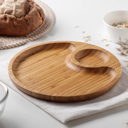 Serve dish, 2 sections, d = 25 cm-1
