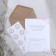Invitation in the craft envelope for the Wedding "Watercolor", 20 x 15