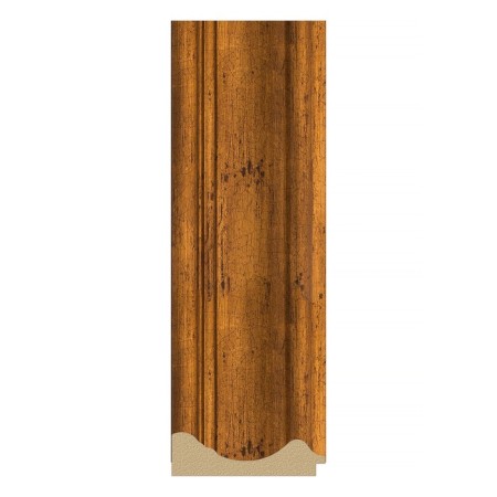 Mirror in the baguette frame, trained bronze 99 mm, 69x89 cm-2