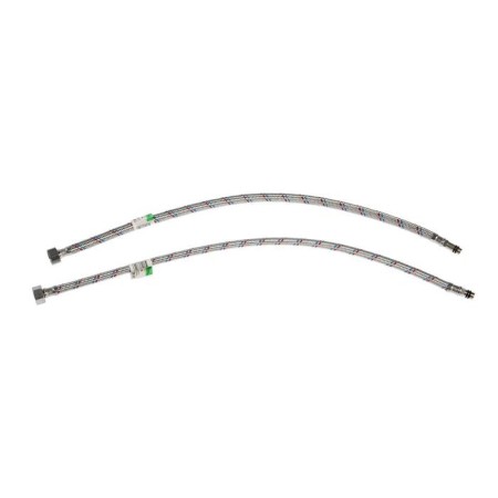 Flexible eyeliner for the Lytcho Eco mixer, in steel braid, 60 cm, set 2 pcs.