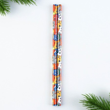 Gift New Year's Set: notebook, pencils b/g 2 pcs and icon "Kitik"-10