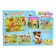 Puzzles with windows "on a farm", 28 parts