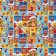 Glossy packaging "Pop-Art New Year's Surprise", 70 x 100 cm