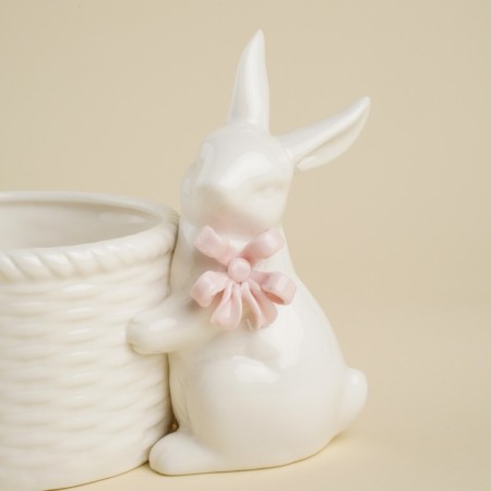 Sl Home "Forest Rabbit", 15 × 9 × 12.5 cm, white color-2