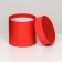 Hat box red, 10 x 10 cm