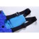 Ski pants for girls, height 122 cm, blue color
