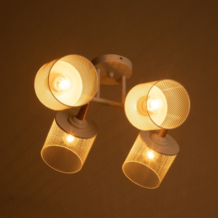 Rinas chandelier 4he27 40w is white 48x42x32 cm-2