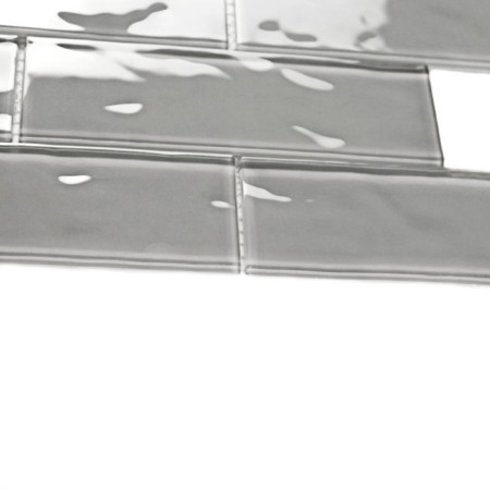 Glass mosaic Bonaparte Rumba Grey, 300x300x4 mm-1