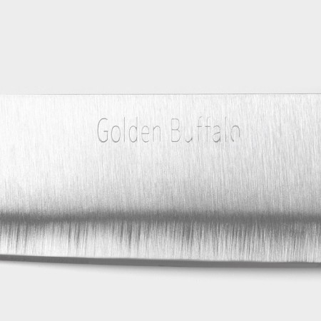 Knife - boss of the shade of Bull, blade 20.5 cm, red color-3