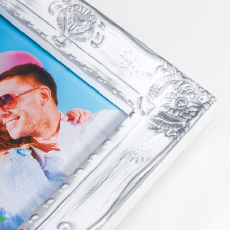 Platinum multiplite collage in 8 photos 10x15 cm, white with silver-2