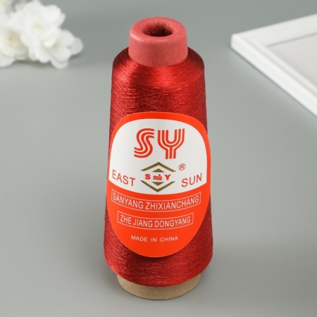 Lurex thread for creativity 3500 m, red-3