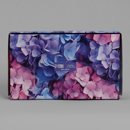 Confectionery packaging, boxing box "Hortension", 20 x 12 x 4 cm-2