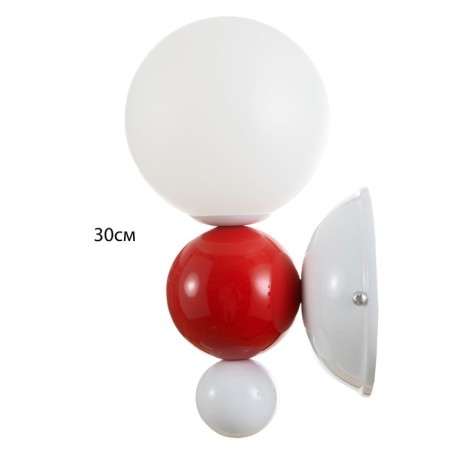 Luigi lamp LED 7W 3000-6000K white-red 12x25 cm-3