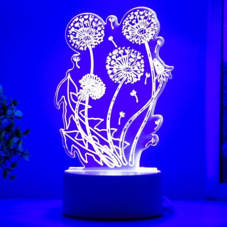Light "Dandelion" LED white 11x9.5x15 cm Risalux-5