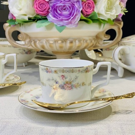 Tea set of Lenardi Fleur, 12 items-1