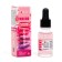 The MILV Macaroni nail oil strengthens with a mastic tree resin and shimmer, 15 ml