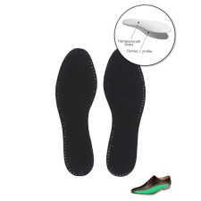 Insoles for shoes, antibacterial, 39-40 rr, pair, black color