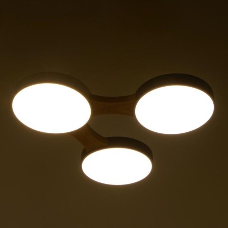 Chandelier 625362/5 LED 39W 3 modes 3000-6000k light wood 67x50x5 cm Bayerlux-3