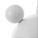 Bayerlux lamp "Barney" 3he27 40W white 21x51x21-120cm