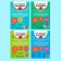 Stickers-Kruzhoki set "Funny classes", 4 pcs. 16 p.