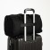 Road bag with lightning, external pocket, suitcase holder, long belt, black color