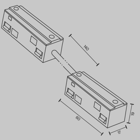 Components for the track system Technical Tra034CPC-42W-15-1-5