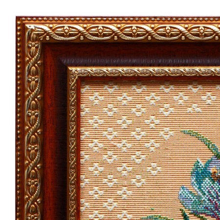 Tapestry "Crocus" 31x31 (with a frame 38x38) cm-1
