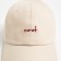Minaku baseball cap, beige color, size 56-58
