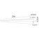 Shadow profile for ceilings made of drywall Arte Lamp GAP A610206, 4.5x200x4.2 cm, black