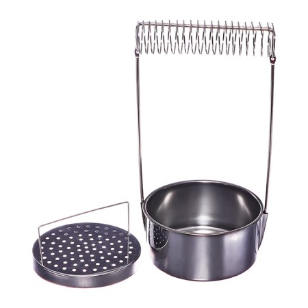 Busmail for art brushes, metal, with a holder, height 4.9 cm-3