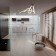 Ceiling Ceiling Mantra Armonia, LED, 4500LM, 3000K, 780x410x660 mm, color titanium