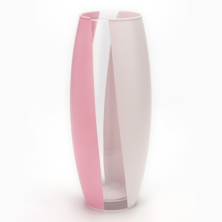 Vase for flowers "Geometry" glass, 26 cm.-1