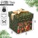 Folding box "New Year's balls", 10 x 10 x 10 cm, New Year