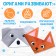 Book-Origami "Lovely Beasts", 28 p.