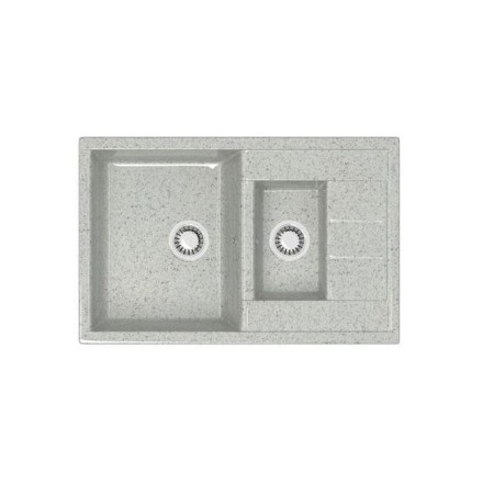 Kitchen is a kitchen from Zett Lab. 210/q10, 755x500x218 mm, matte, mortise, light gray-1