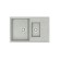 Kitchen is a kitchen from Zett Lab. 210/q10, 755x500x218 mm, matte, mortise, light gray