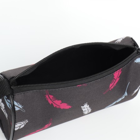 Lightning cosmetic bag, gray color-2