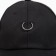 Women's cap Minaku with rings Black color, rr 56-58