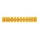 Klement screw block KV-16 6-16, current 30 A, polypropylene yellow rexant (10 pcs.